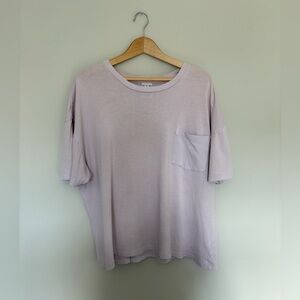 GAP Lilac Pocket T-Shirt | 100% Cotton | XL Tall | Soft Casual Basic